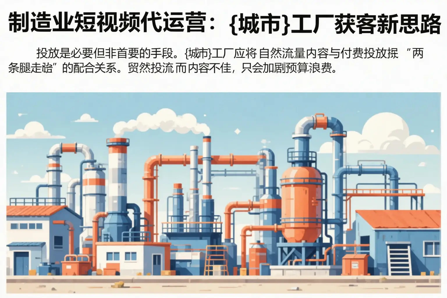 制造业短视频代运营：惠东工厂获客新思路